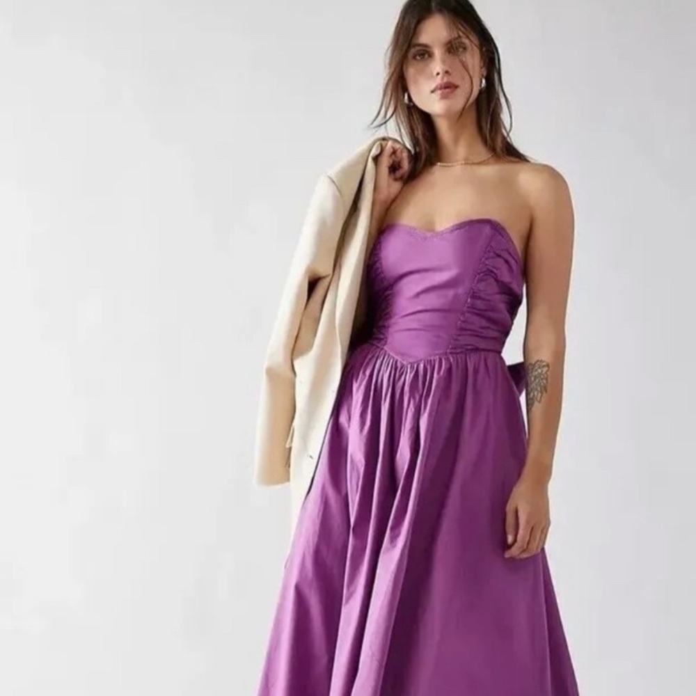 Free People Cohen Strapless Maxi Dress